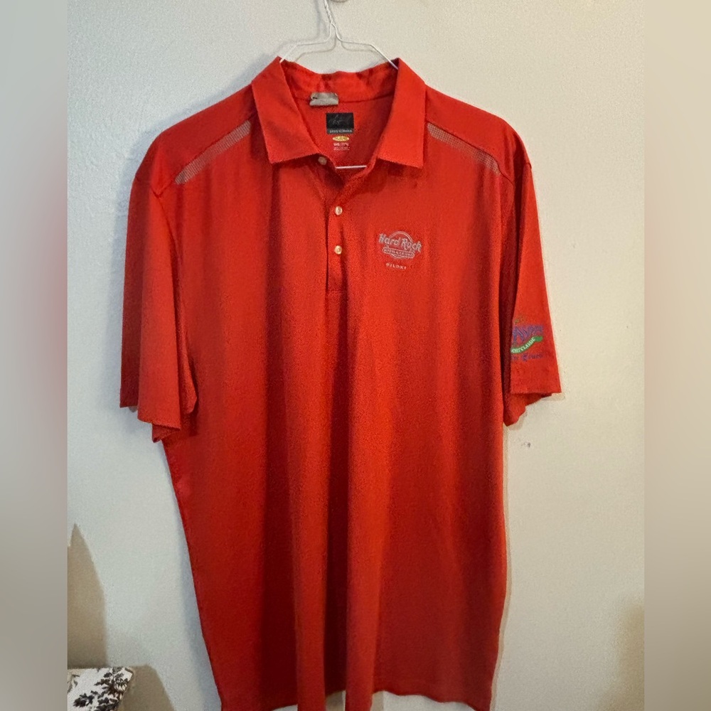 Greg Norman Collection Vibrant Red Polo Shirt